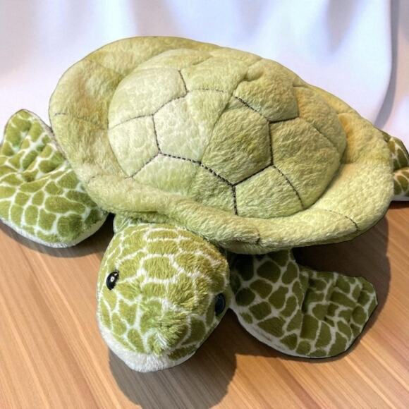 Douglas 9" Plush Sea Turtle Pebbles Stuffed Animal Shower Gift Nursery Decor - Picture 1 of 11